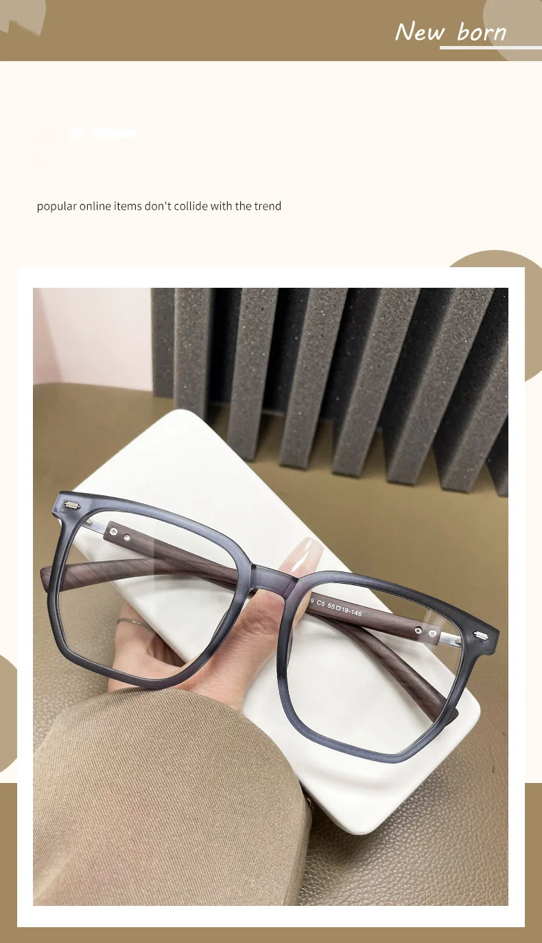 TR90 Oversized Blue Light Glasses