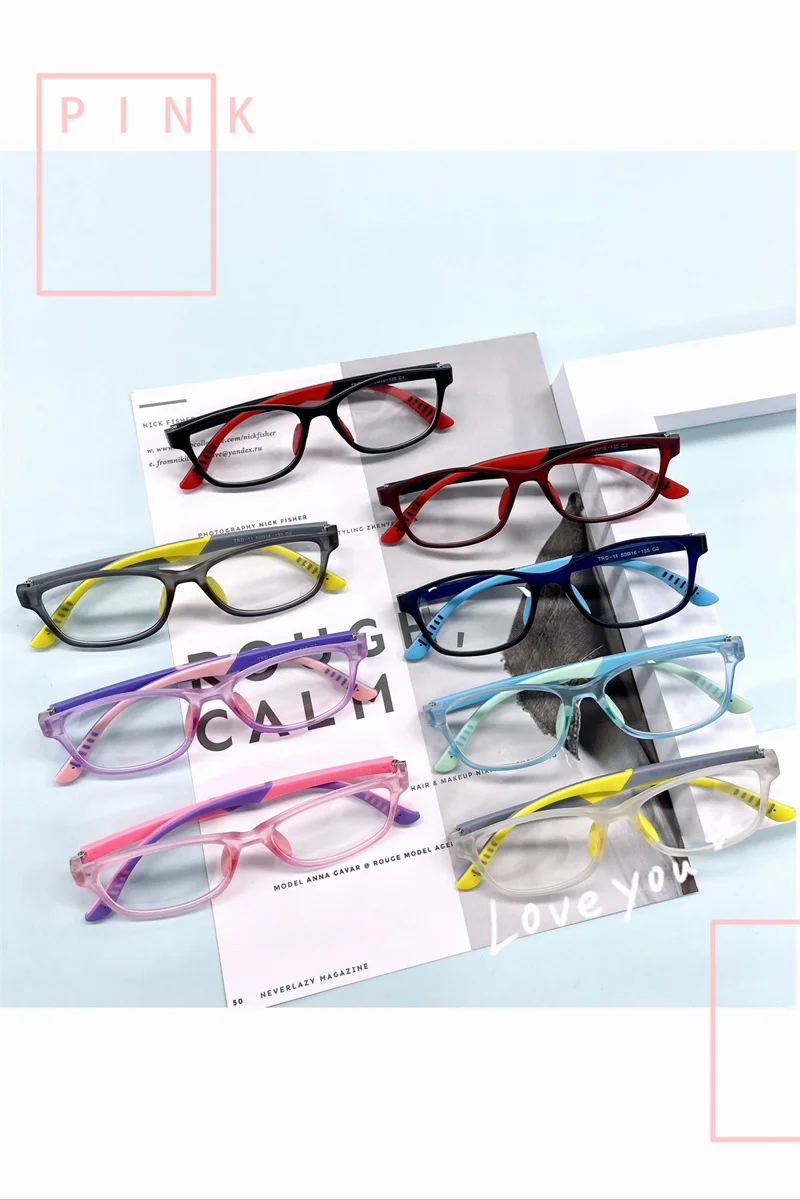 Kids Silicone Protective Eyeglass Frames