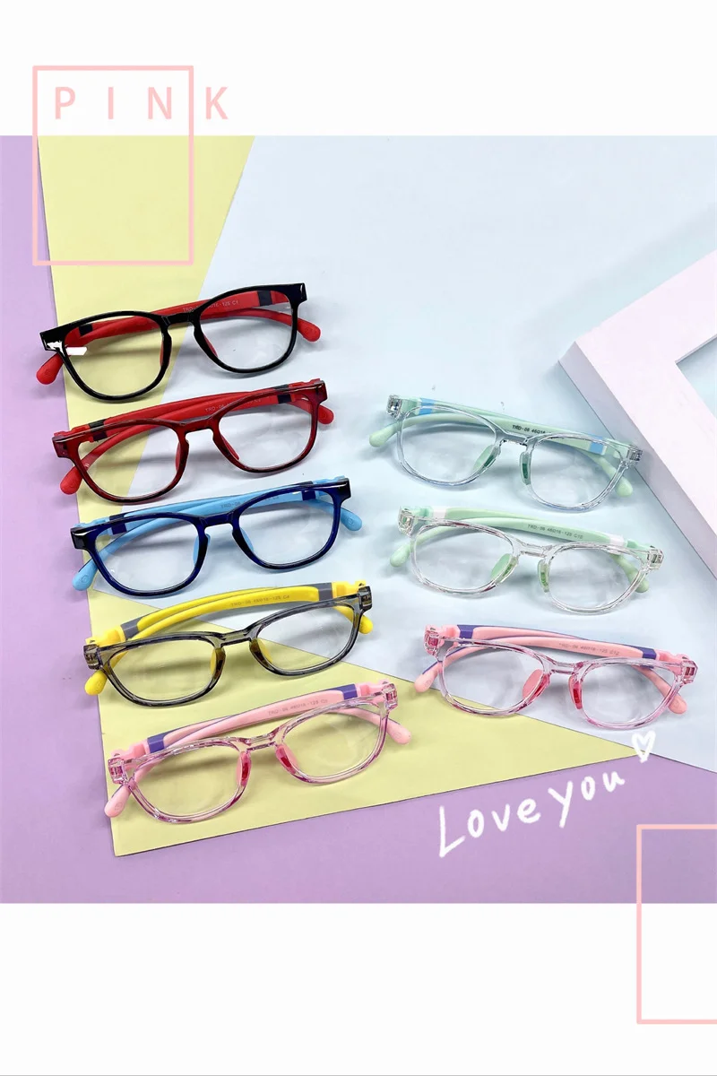 Kids Silicone Protective Eyeglass Frames