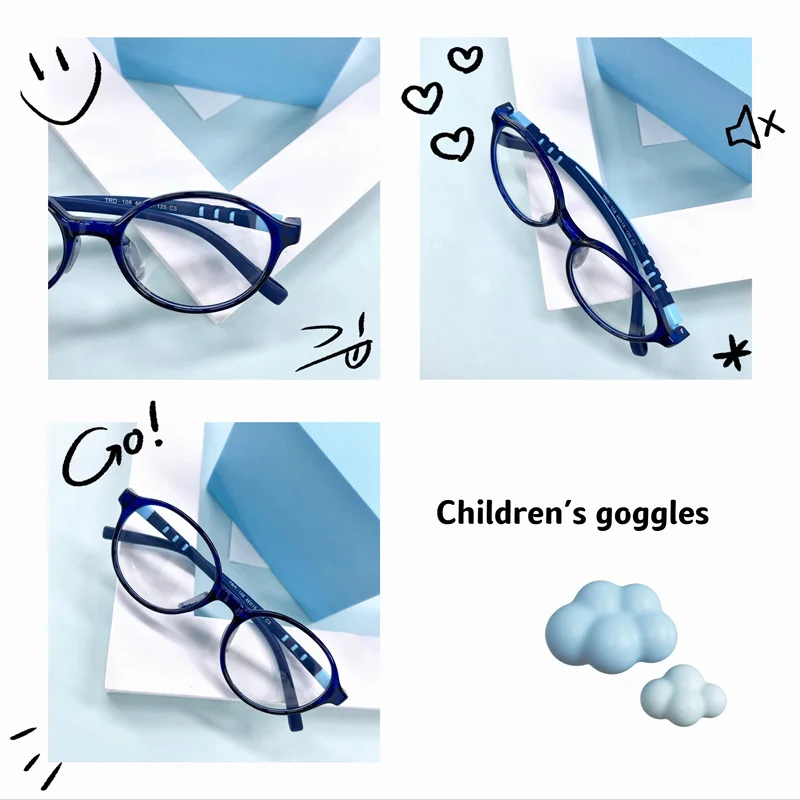 Kids' TR Flexible Glasses Frames