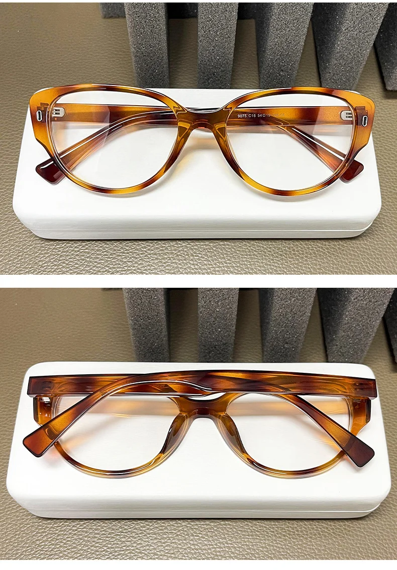 Fashionable TR90 Full-Frame Glasses