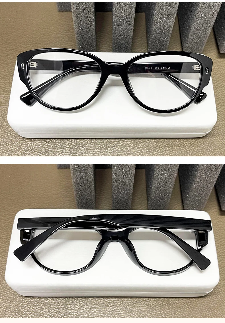 Fashionable TR90 Full-Frame Glasses