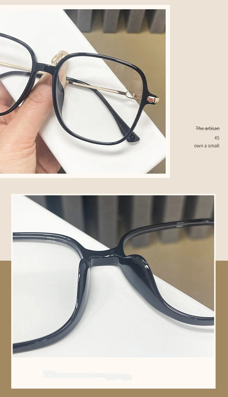 Stylish TR90 Full-Frame Glasses